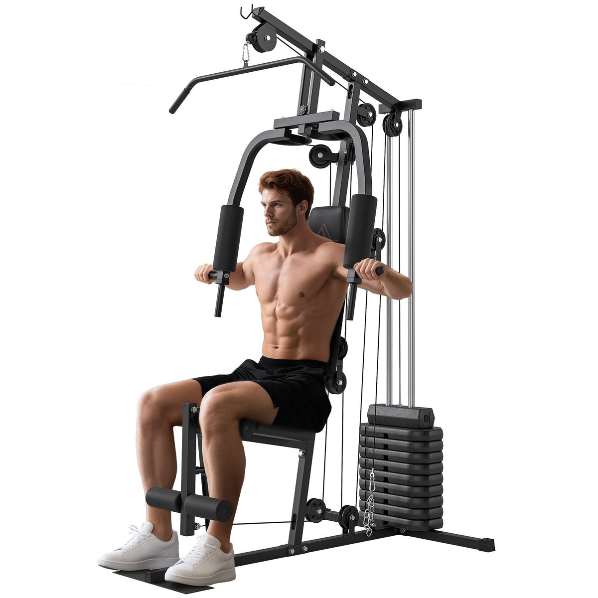 Multifunction Home Gym Machine with 45Kg Weight Stack for Full Body Workout