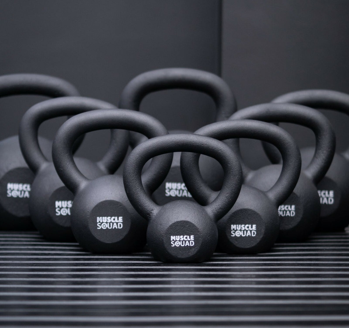 Weights - Cast Iron Kettlebells 4-28Kg Multi Gym, Gym Equipment - Musclesquad