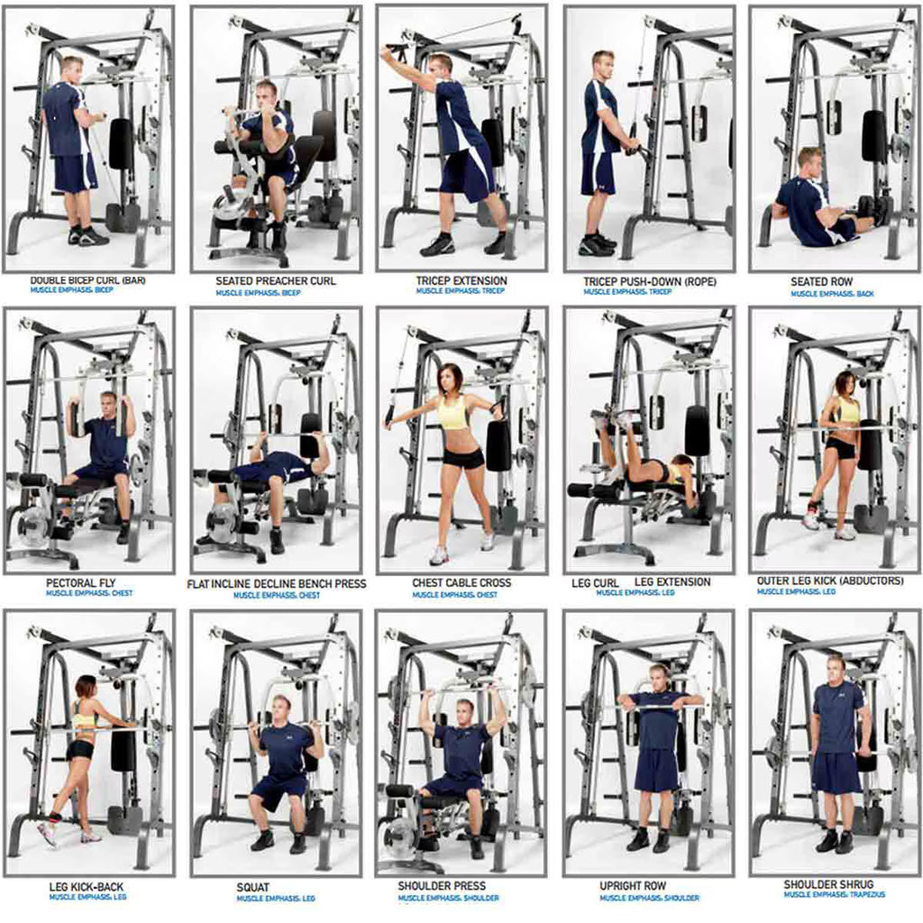 MD-9010G Deluxe Smith Machine