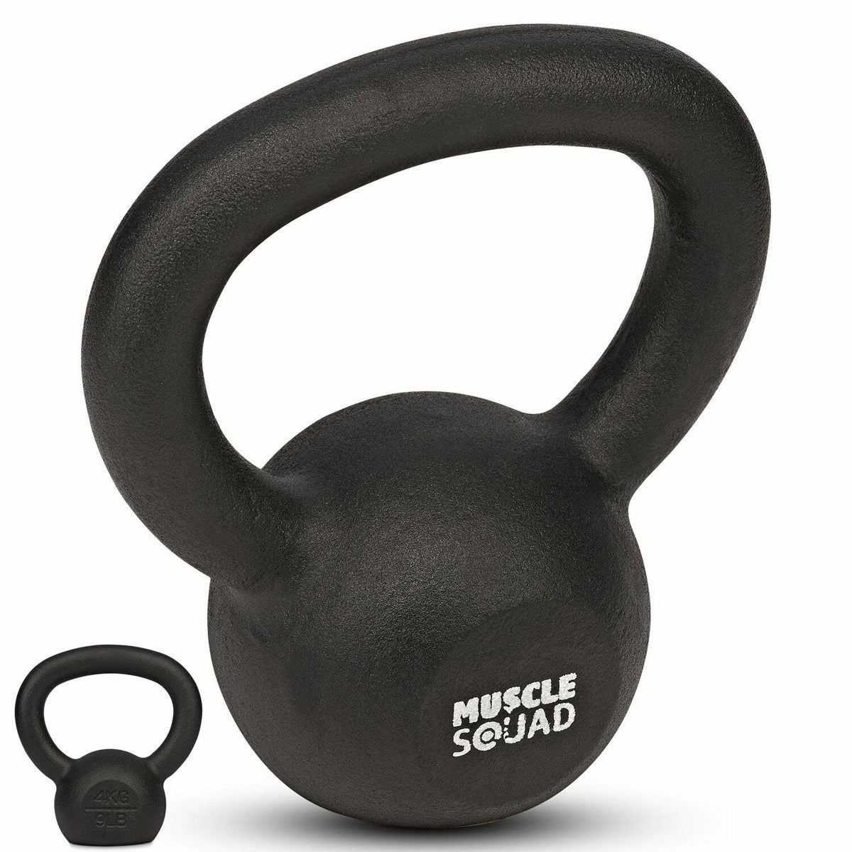 Weights - Cast Iron Kettlebells 4-28Kg Multi Gym, Gym Equipment - Musclesquad