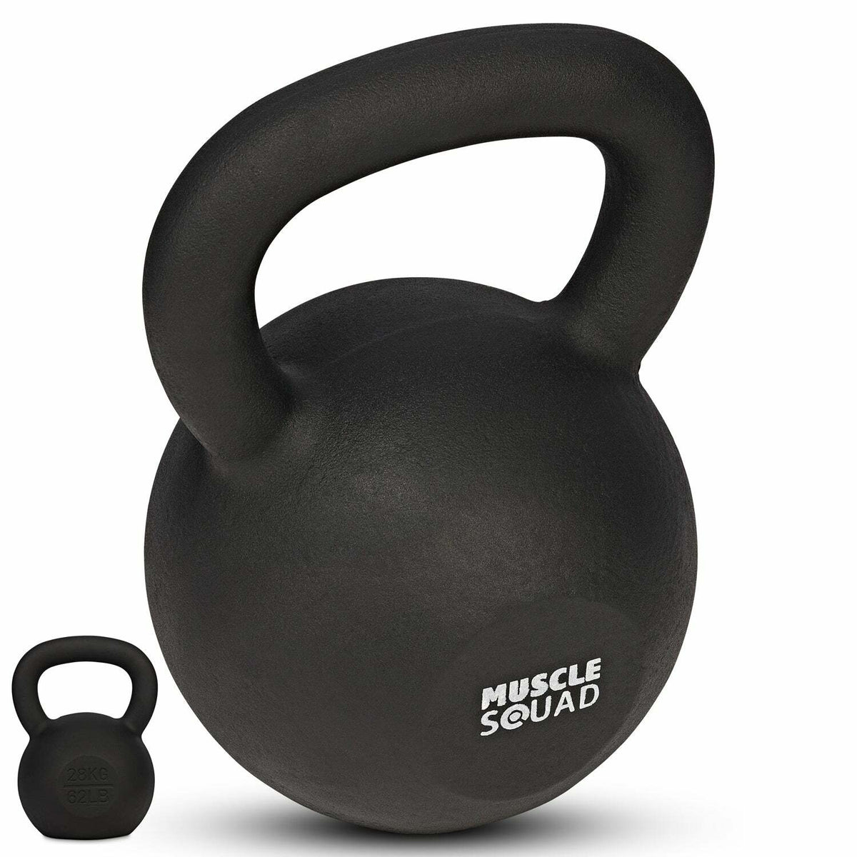 Weights - Cast Iron Kettlebells 4-28Kg Multi Gym, Gym Equipment - Musclesquad