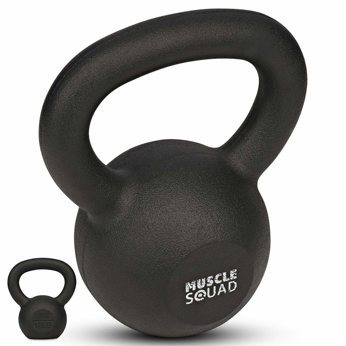 Weights - Cast Iron Kettlebells 4-28Kg Multi Gym, Gym Equipment - Musclesquad